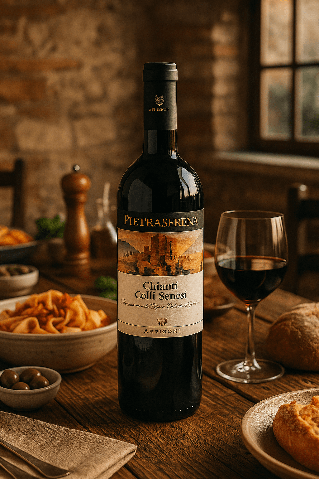 Pietraserena Chianti Colli Senesi DOCG 'Torri' 2023 - Image 2