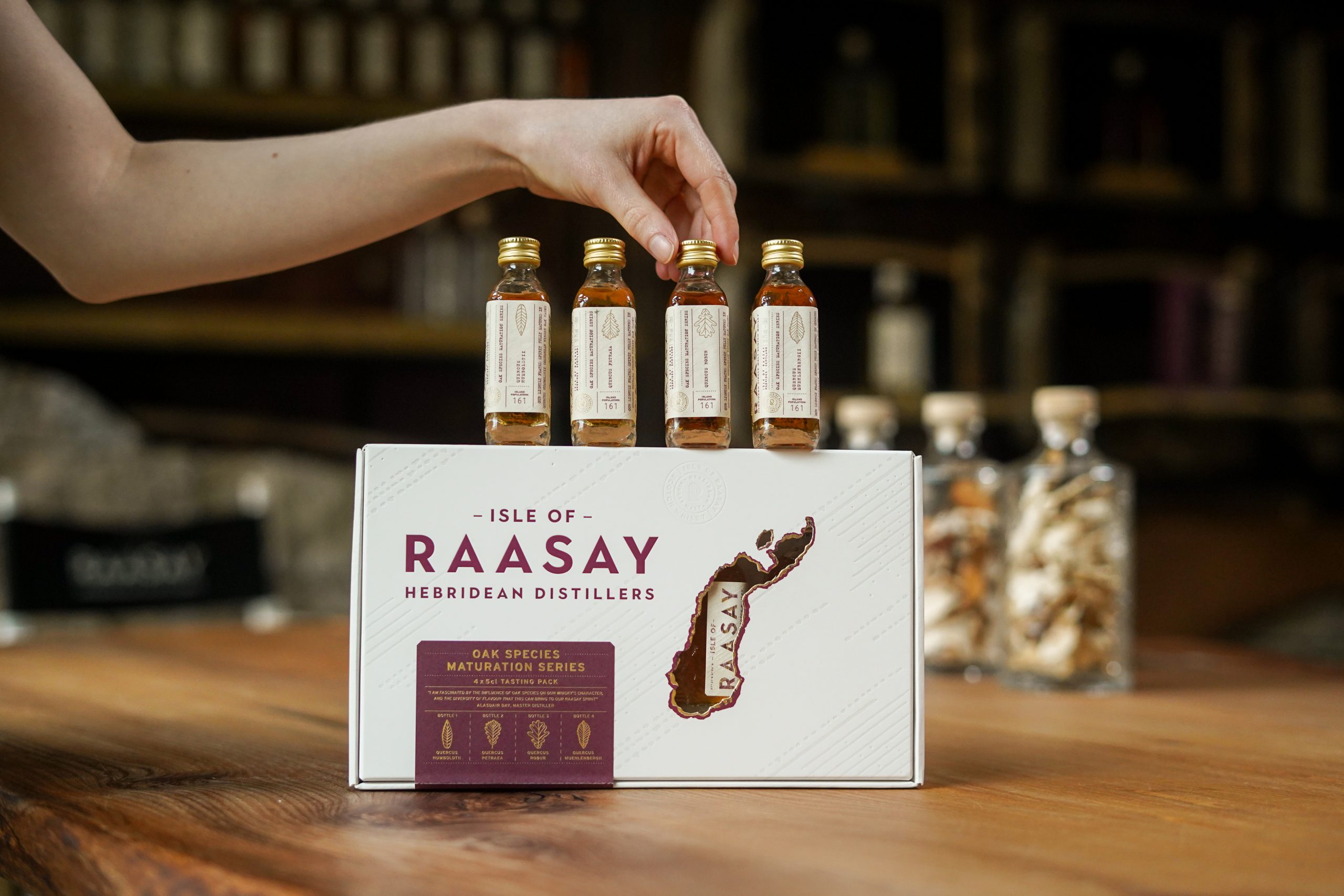 The Isle of Raasay Oak Species Maturation Series 4 X 50ml